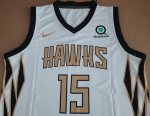 NBA 15 Carter 2019 Atlanta hawks city Maillot imprimé